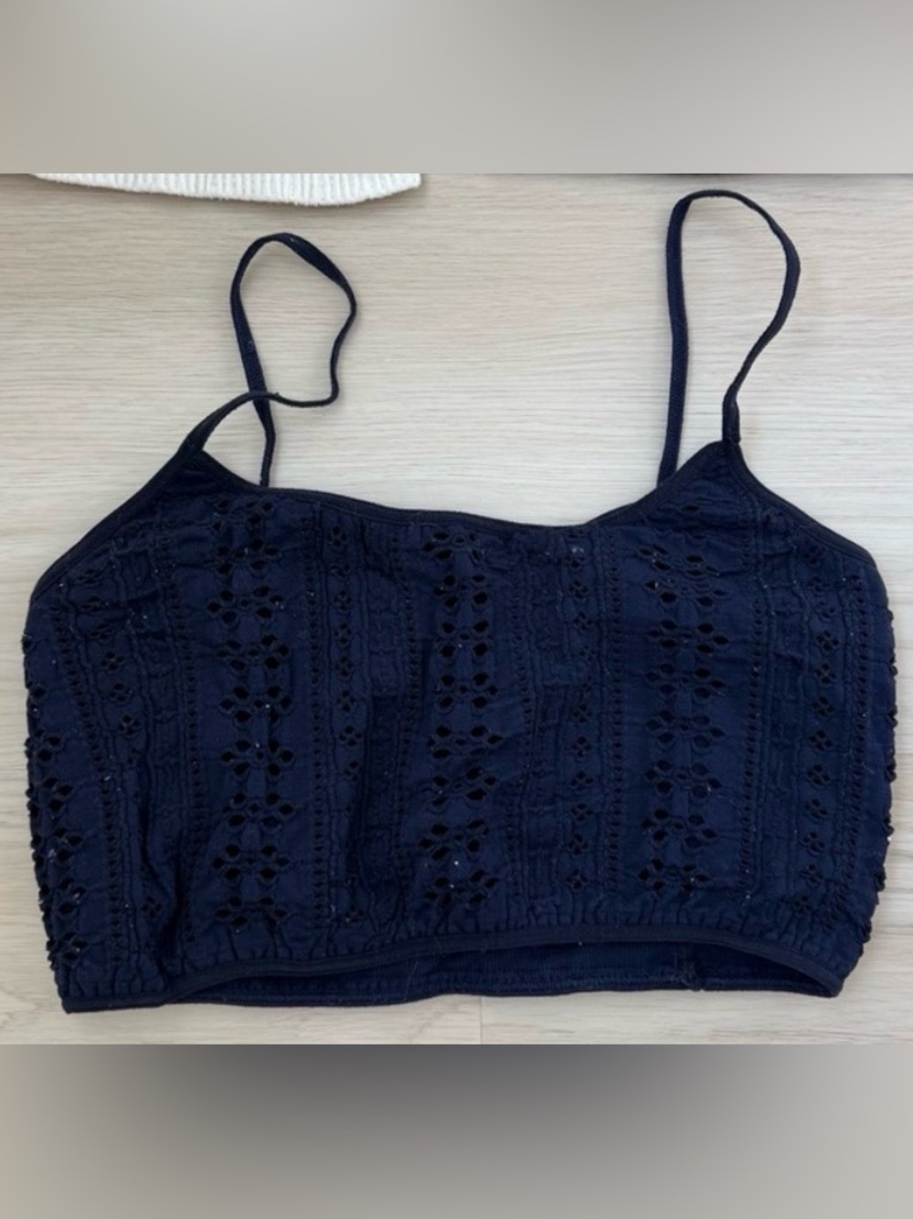 Free People Navy Bra